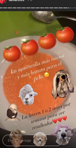 Tania Ruiz comparte receta para tener la melena abundante y saludable