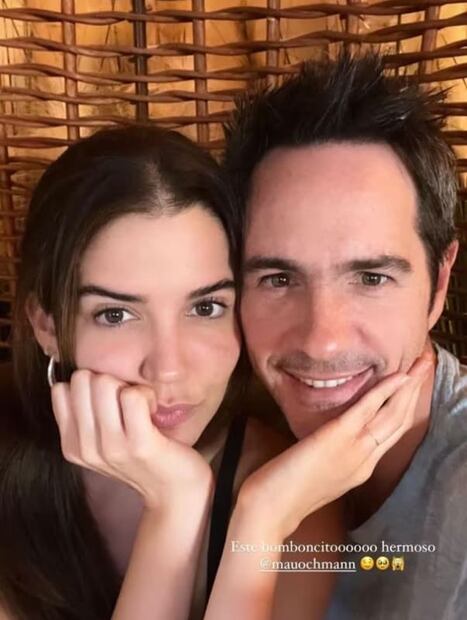Mauricio Ochmann y Lorena González, su novia, están muy enamorados / Foto: Instagram