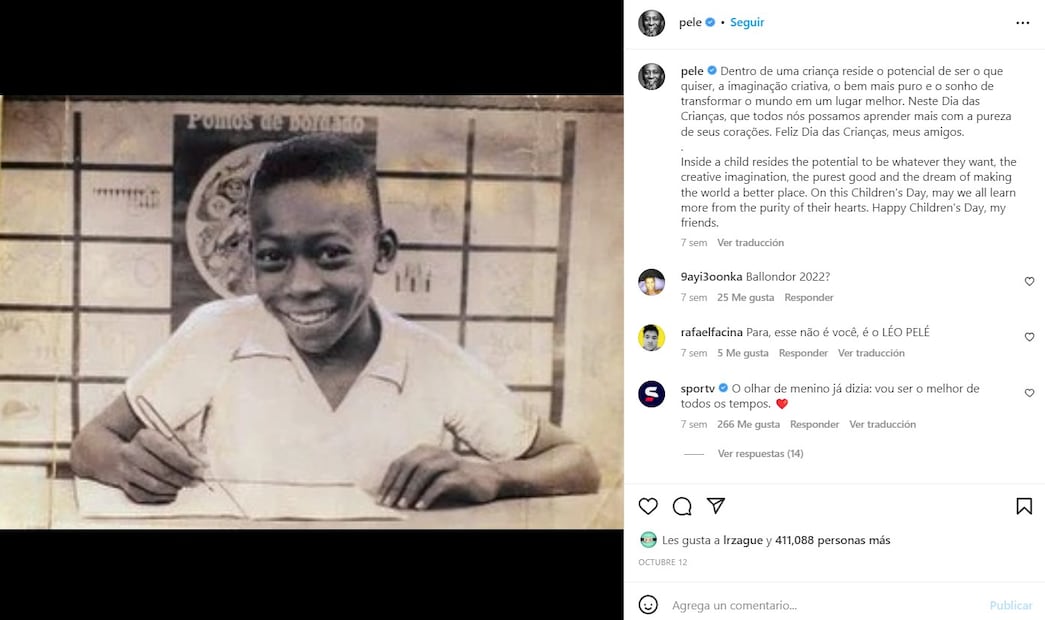 Pelé es hospitalizado; el cáncer no cede