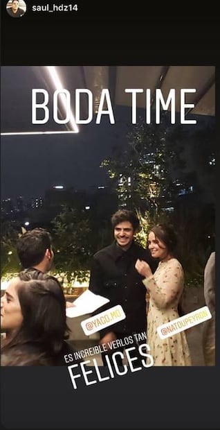 Natasha Dupeyrón y Yago Muñoz ¡ya son marido y mujer!
