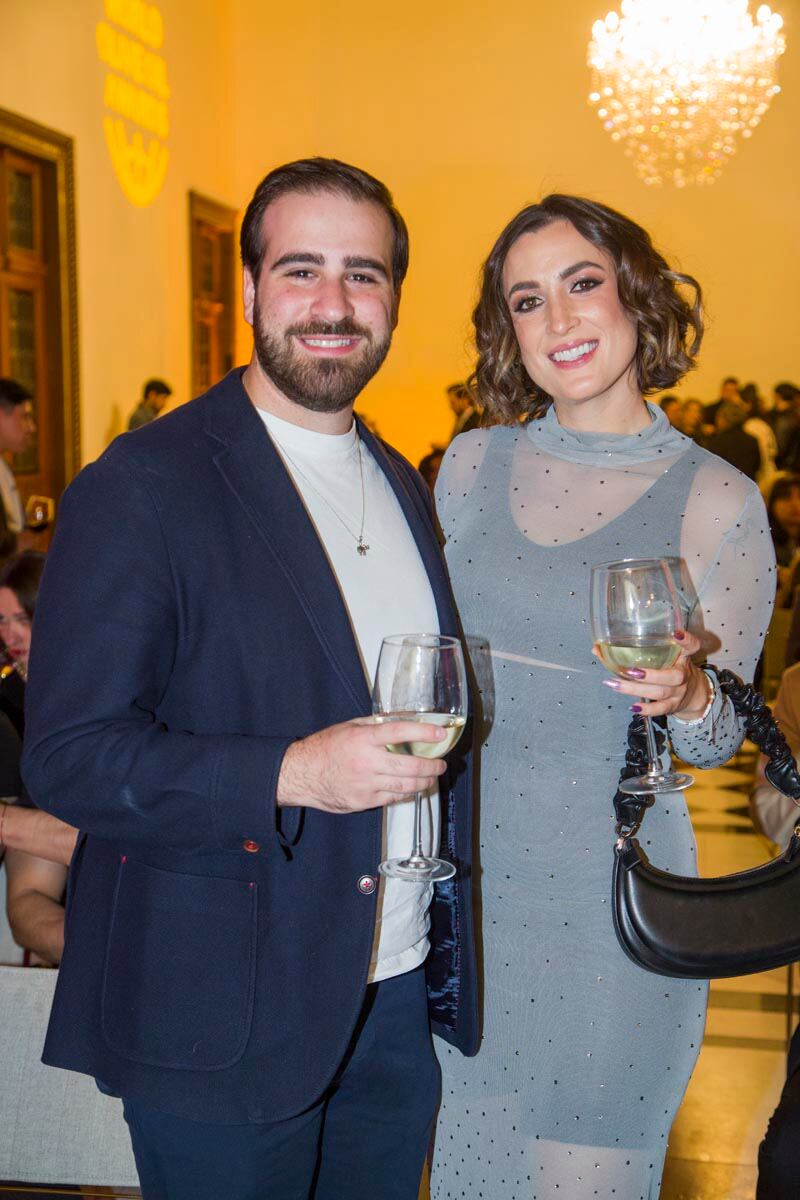 Daniel Charaf y Geraldine José. (Foto: Héptor Arjona)