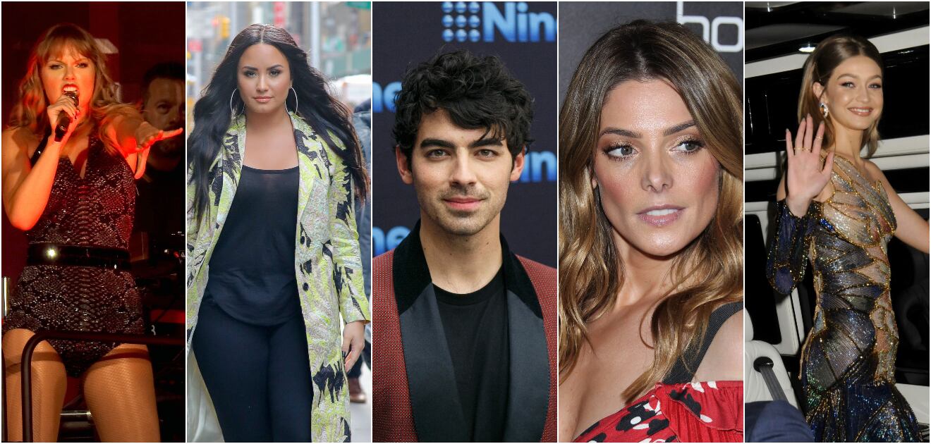 Son amigos, son famosos y ¡comparten ex!