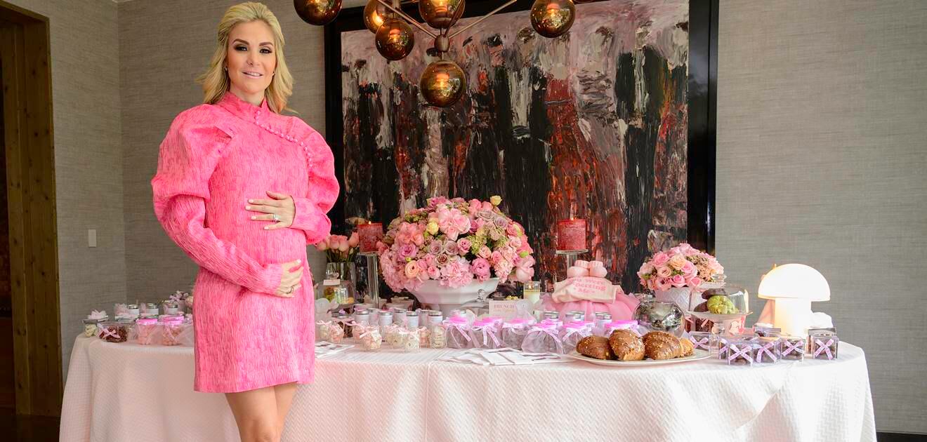 Así fue el brunch por el baby shower de Vanessa Pelayo