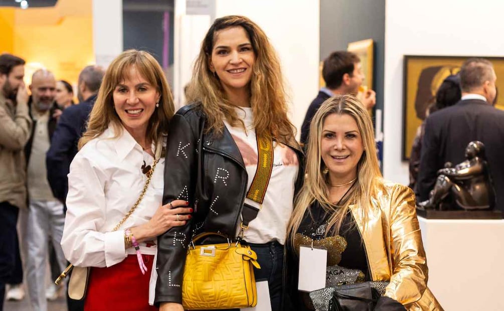 Claudia Peña, Giovanna Karam y  Lourdes Maldonado / Foto: Esteban Torreblanca