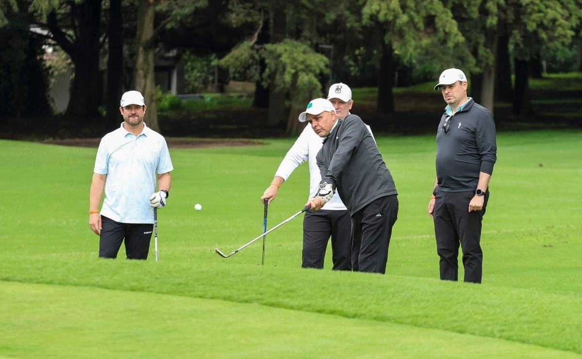 Claudio Mejan, Arturo Toledo, Leandro Lhez y Kevin Rosenberg. (Foto: Esteban Torreblanca)