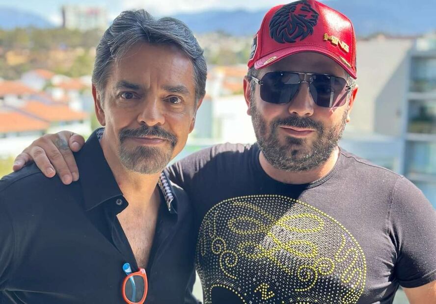 José Eduardo Derbez y su padre, Eugenio Derbez / Foto: Instagram