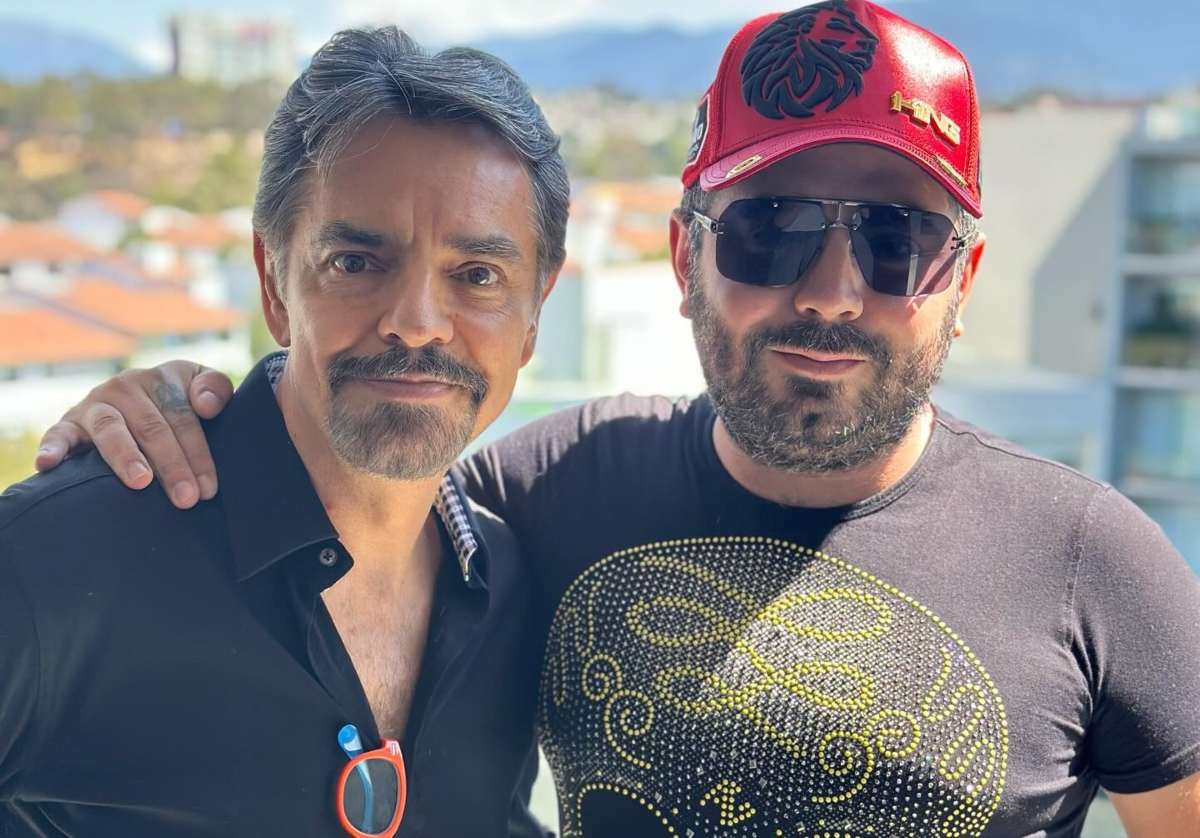 José Eduardo Derbez y su padre, Eugenio Derbez / Foto: Instagram