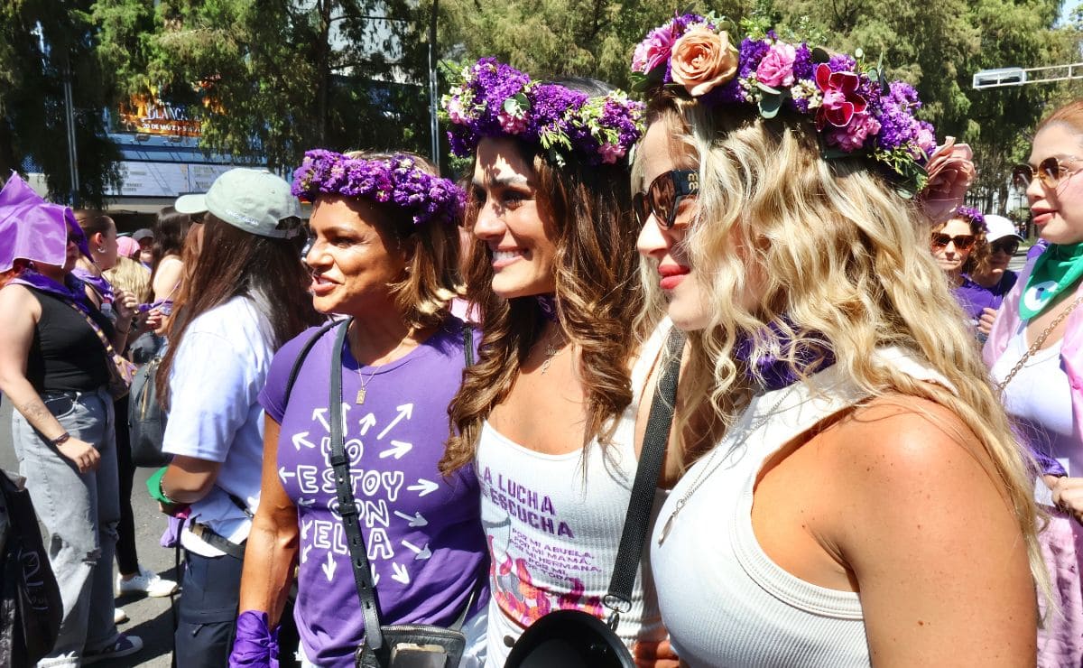 Mónica Piccolo, Alessandra Rojo de la Vega y Carlota Chacón / Foto: Nayeli Castillo