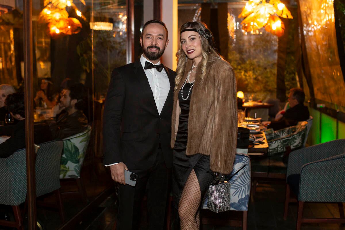 Fernando Peralta y Paulina San Miguel. (Foto: Esteban Torreblanca)