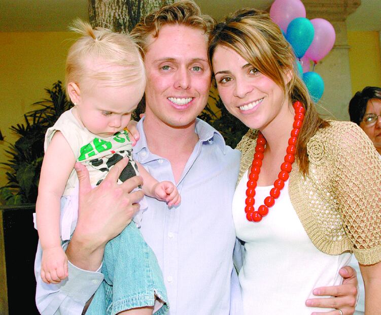 Greta Jacobson junto a su esposo y Loreto / Foto: Archivo El Universal