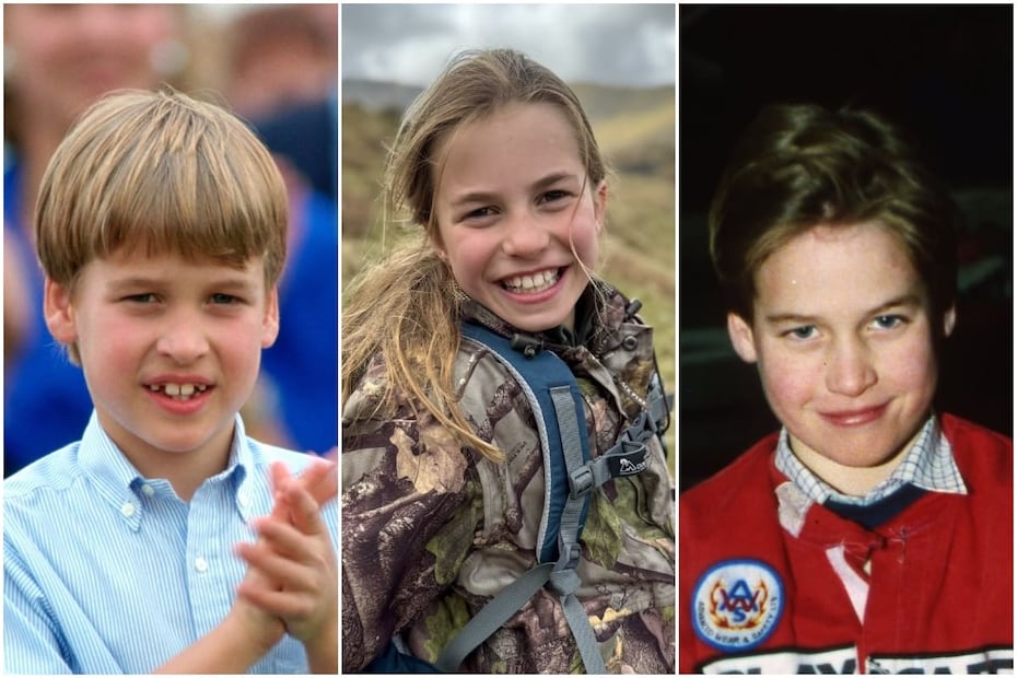 El parecido entre la princesa Charlotte y el príncipe William / Fotos: Getty - Instagram