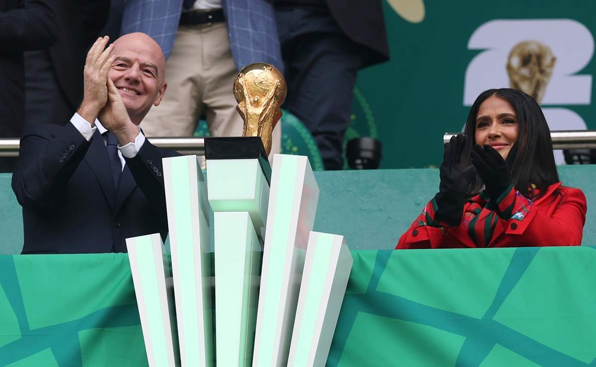 El emotivo discurso de Salma Hayek en la inauguración del Mundial 2026