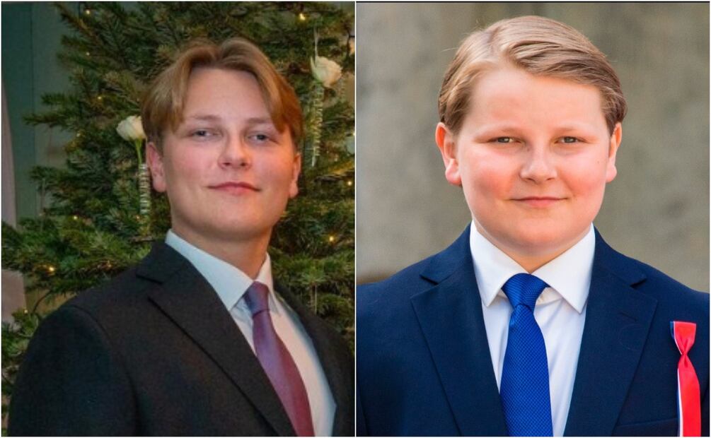 El hijo de Haakon Magnus, príncipe heredero de Noruega, luce gran cambio físico