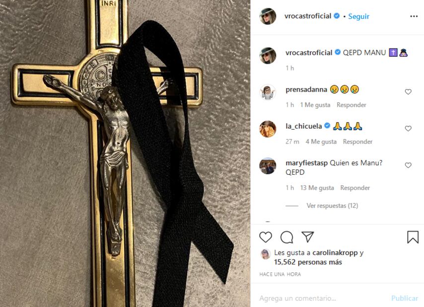 La reacción de Verónica Castro a la muerte de Manuel "El Loco" Valdés