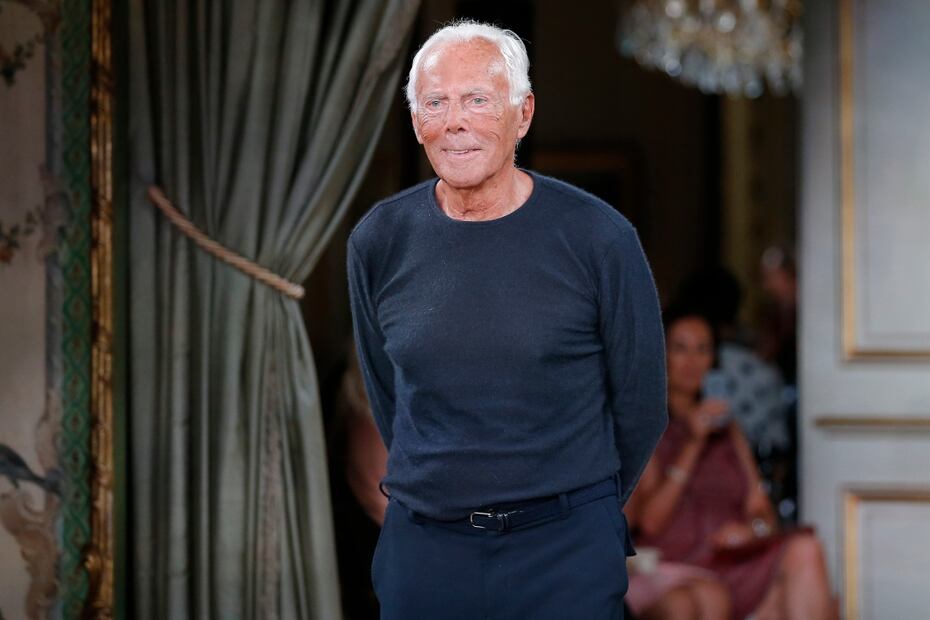 Giorgio Armani huye del incendio en la isla de Pantelleria