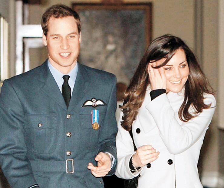 La historia de amor de Kate Middleton y el príncipe William 