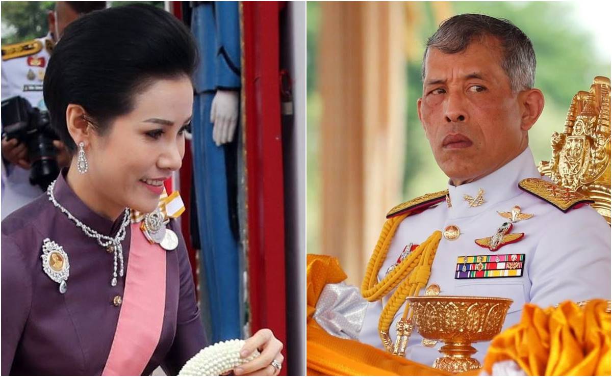 Reaparece la amante del rey de Tailandia en evento oficial 