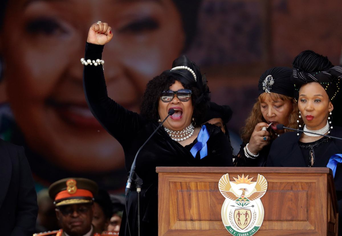 Confirman que Zindzi, hija de Nelson Mandela, tenía coronavirus