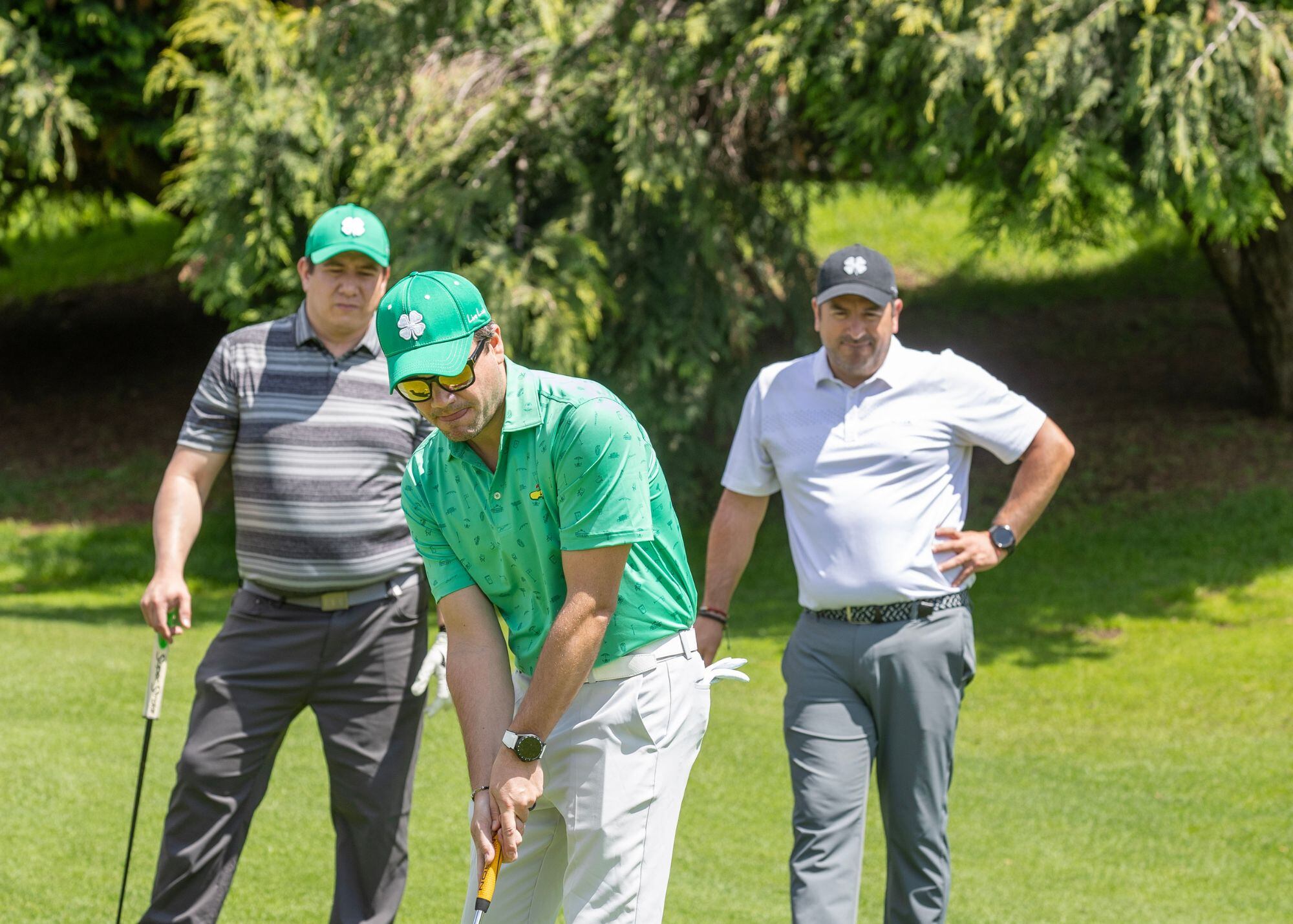 Miguel Quevedo, Daniel Garduño y Carlos Martín del Campo. (Foto: Edgar Silva Fuentes)