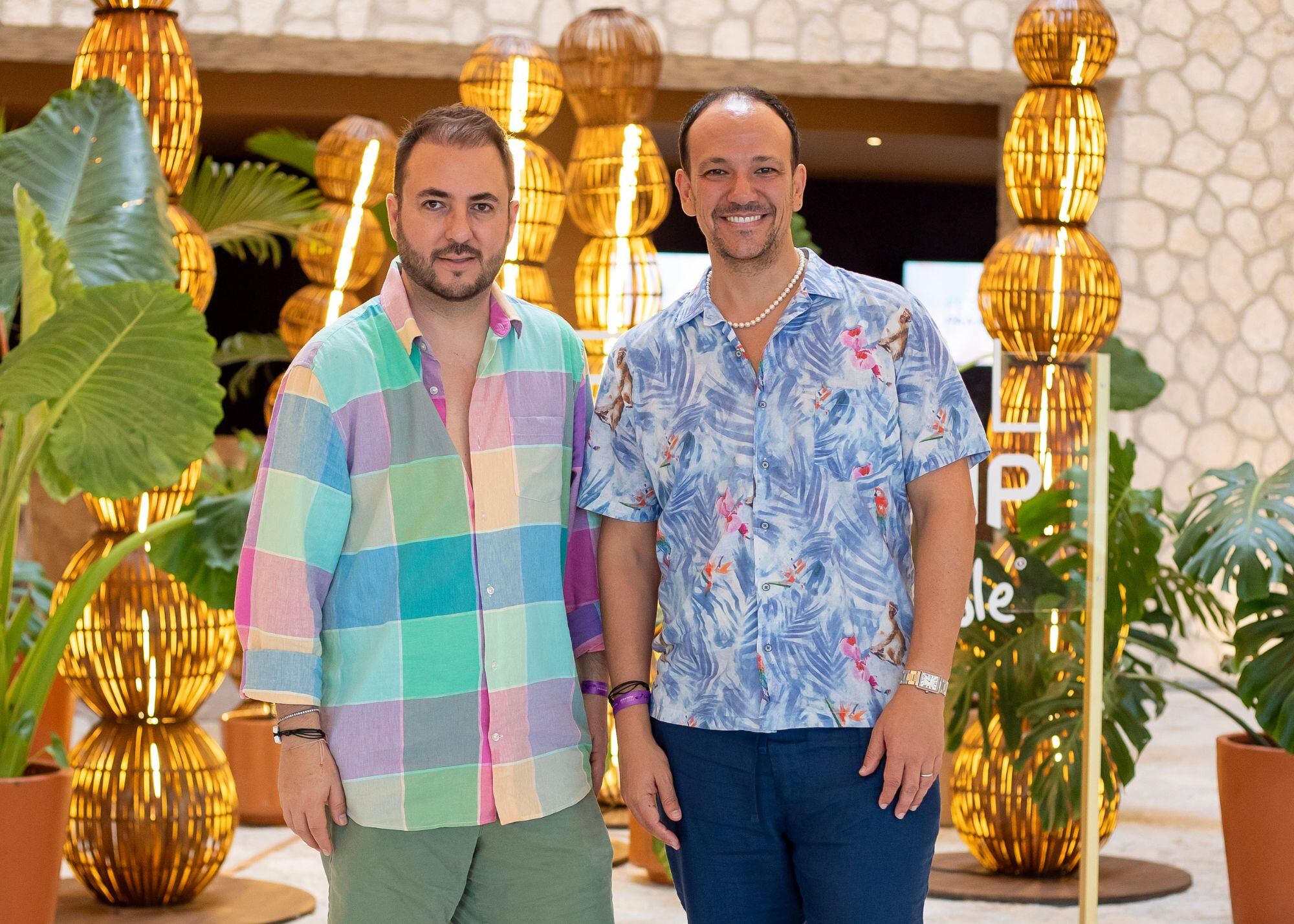 Víctor Martínez y Juan Manuel Borbolla. (Foto: Edgar Silva Fuentes para VIP)