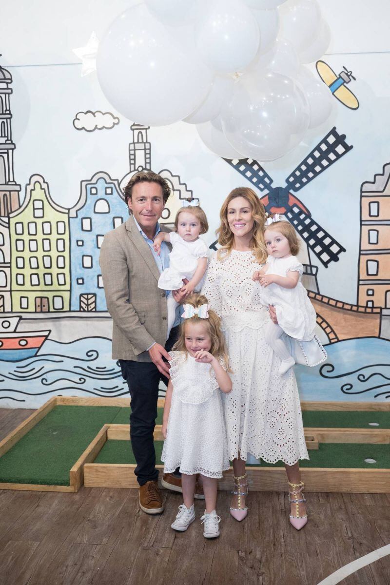 Así fue la fiesta de Masha y Gala Gorina, hijas de Michelle Torres