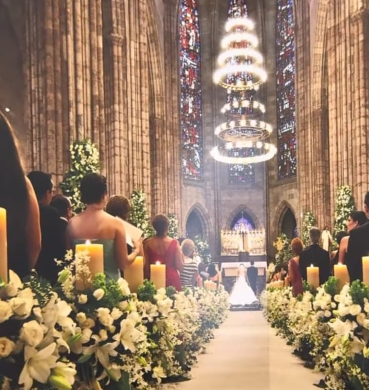 La boda de Jacky Bracamontes y Martín Fuentes en 2011 / Foto: Facebook