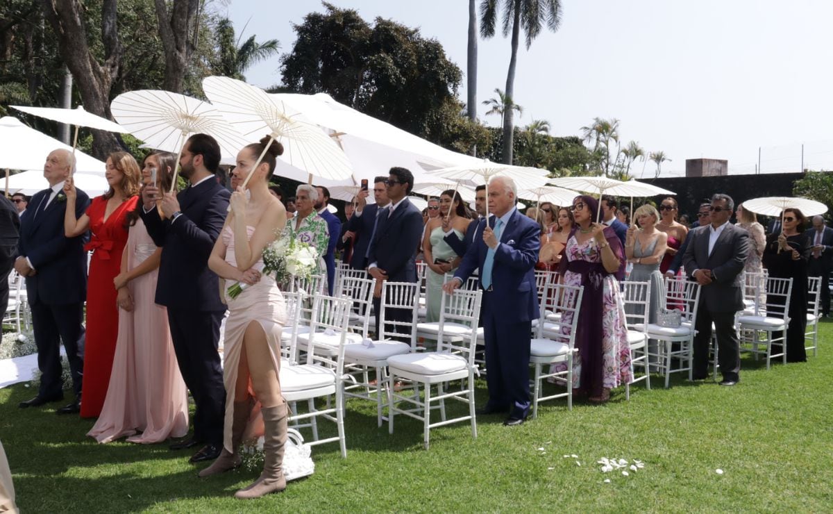Invitados en la boda de Jorge Alarcón Luque y Mariana González Sojo / Foto: Luis Flores