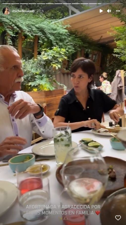 Silvia Pinal y Michelle Salas se reencuentran en la Ciudad de México