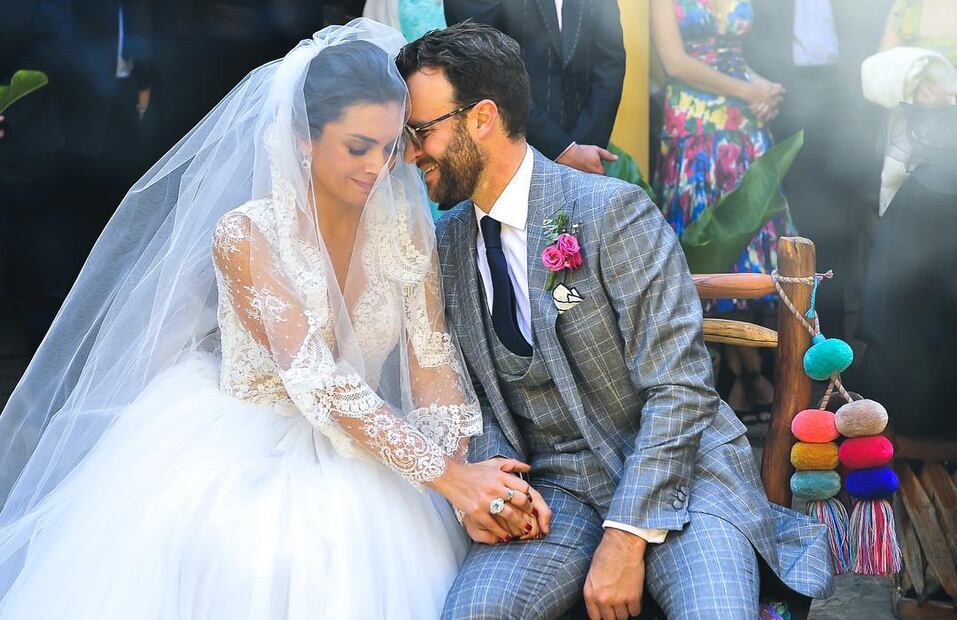 Max Villegas y María de la Fuente cumplen un año de casados