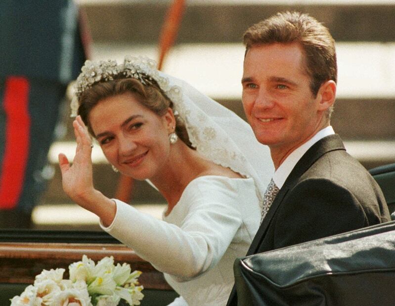 La historia de Cristina de Borbón e Iñaki Urdangarin