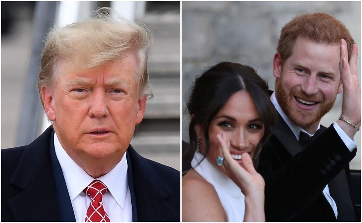 Donald Trump vuelca sus dardos hacia el príncipe Harry sin olvidar su 'odio' a Meghan Markle