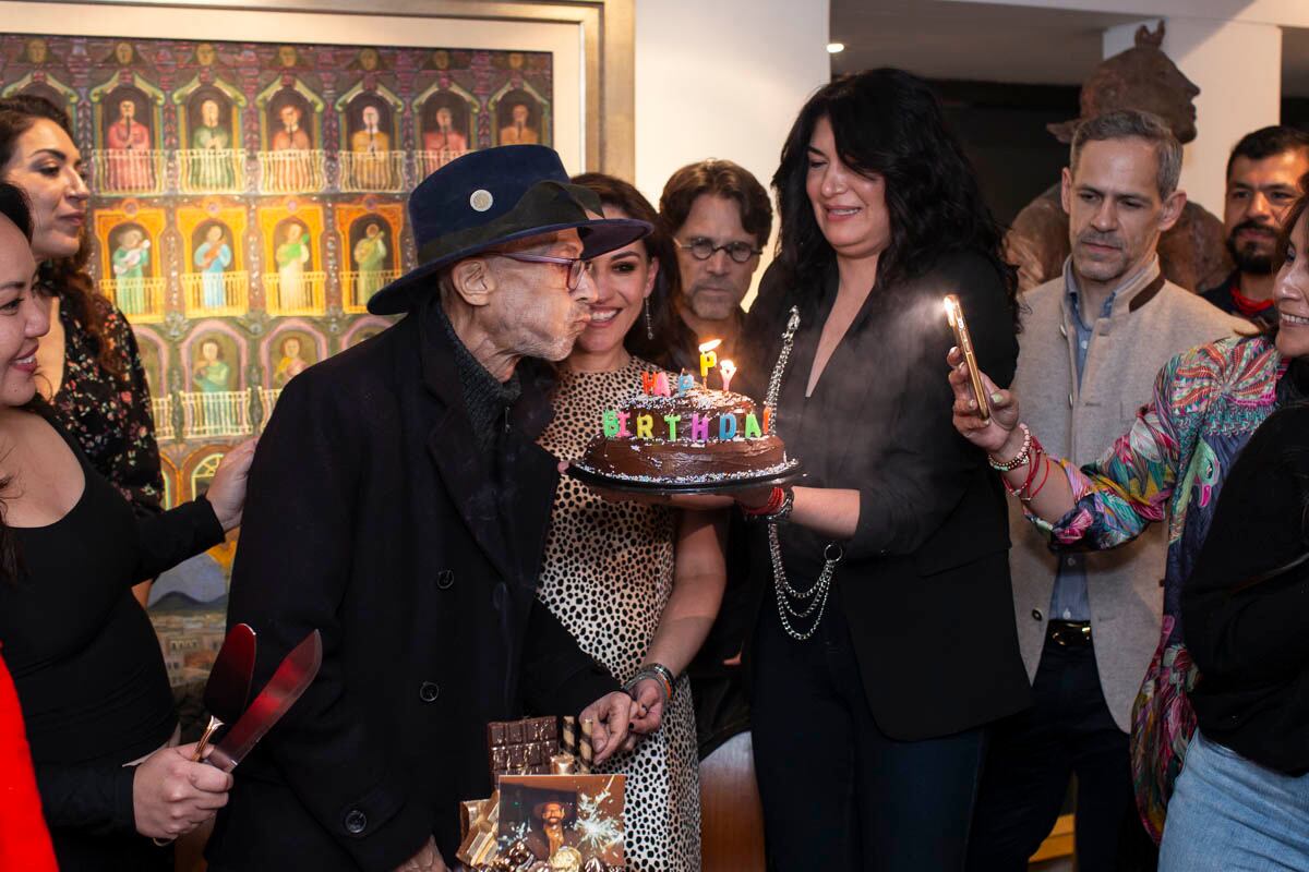 Óscar Román festeja su cumpleaños