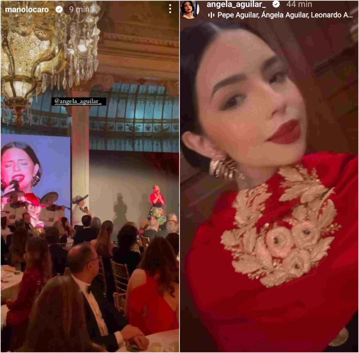Ángela Aguilar se roba el corazón de España en los Premios Iberoamericanos de Mecenazgo