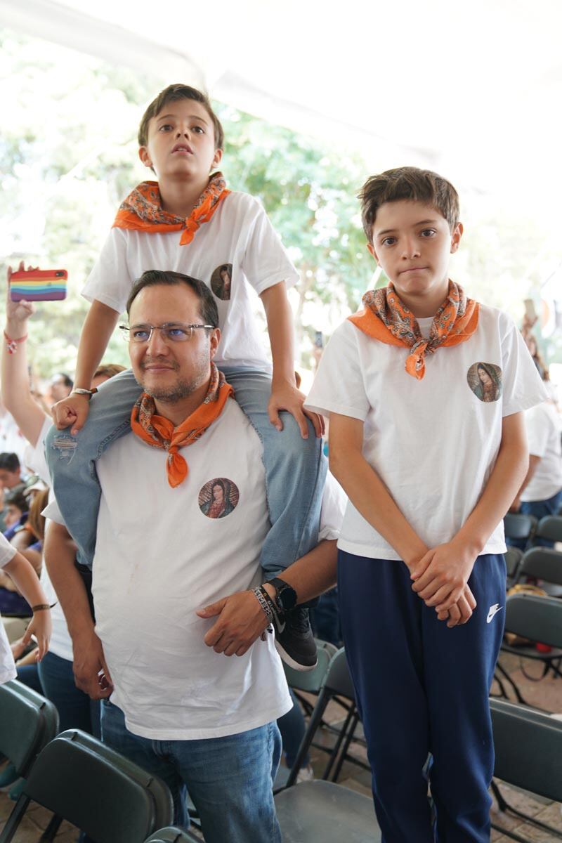 Oswaldo, Mateo y Miguel Vázquez. (Foto: Héptor Arjona)