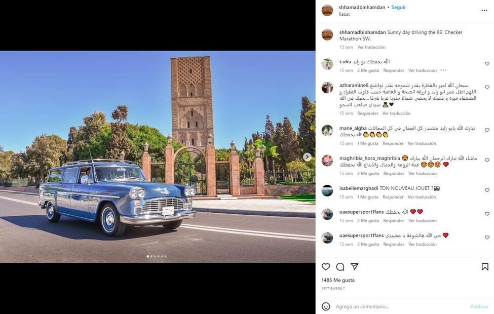 La obsesión del jeque Hamad Bin Hamdan, dueño de la colección de autos más grandes del mundo