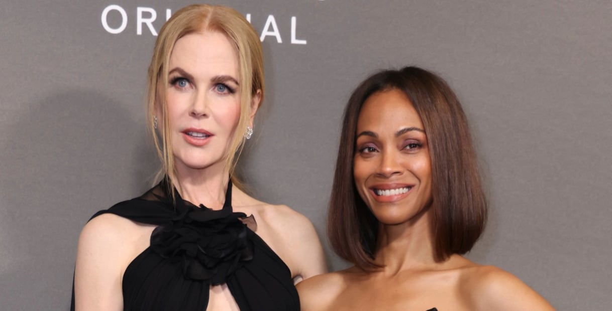 Nicole Kidman y Zoe Saldana / AP