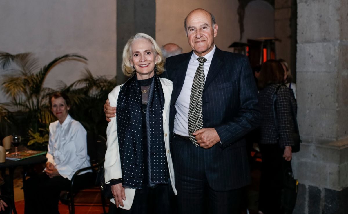 María Antonieta de López-Portillo y José Ramón López-Portillo / Foto: Esteban Torreblanca