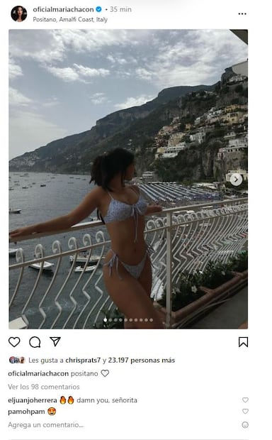 María Chacón cumplió 32 años / Instagram