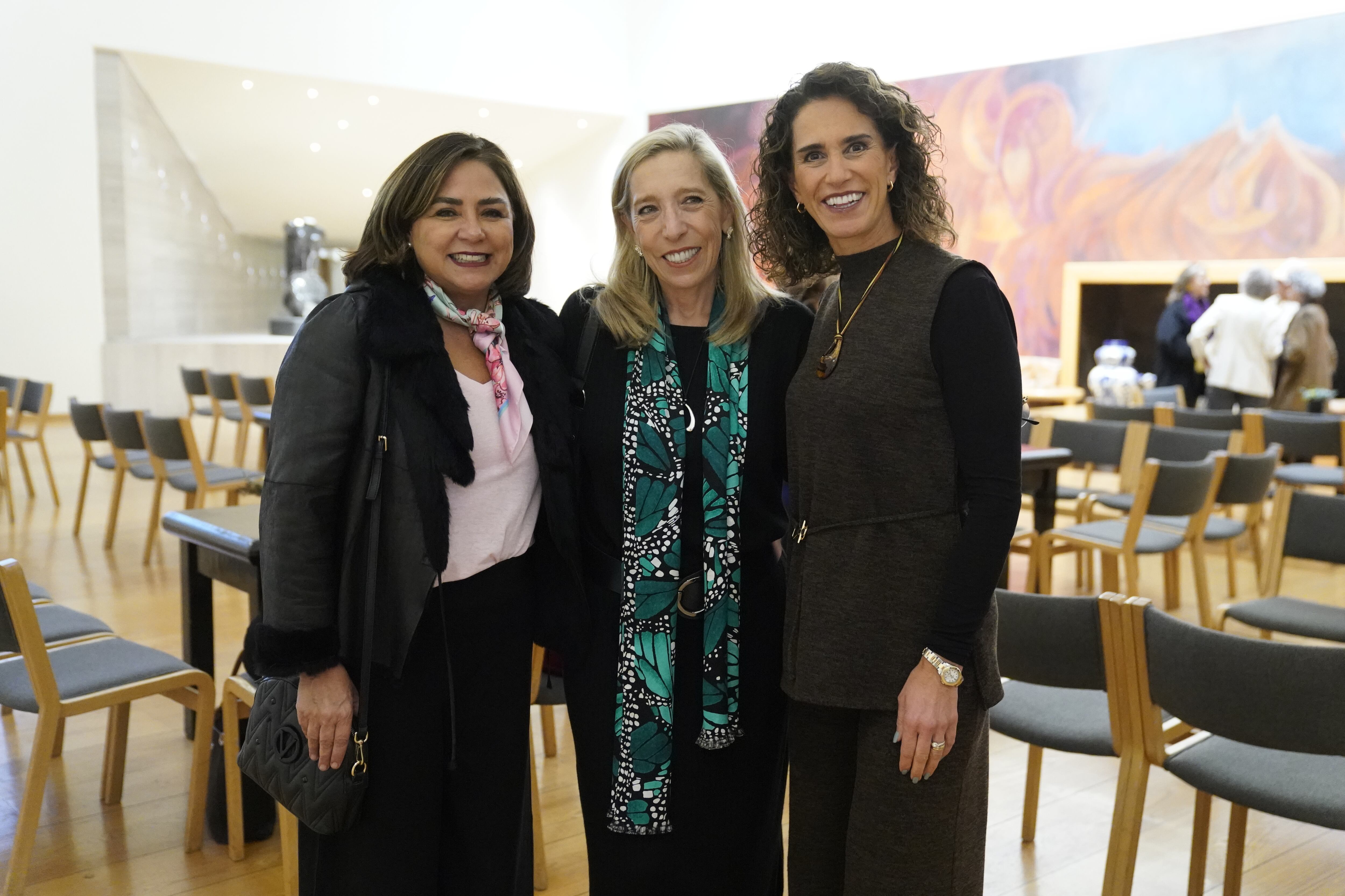 Irene Espinosa, Nicole Reich y Claudia Herreramoro. (Foto: Leonardo Gómez)