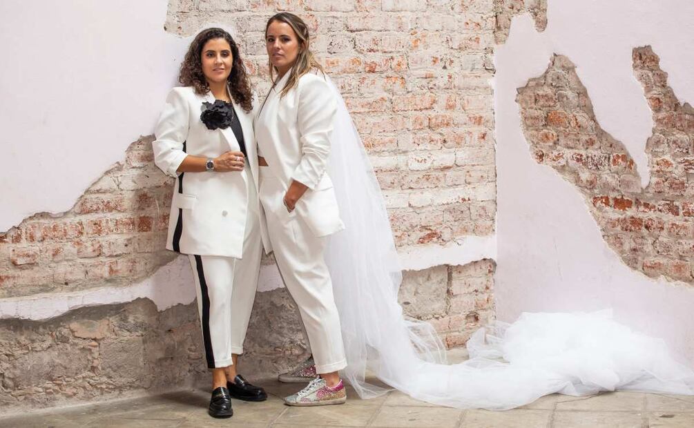 Mariel Duayhe y Saskia Niño de Rivera. (Foto: Esteban Torreblanca)