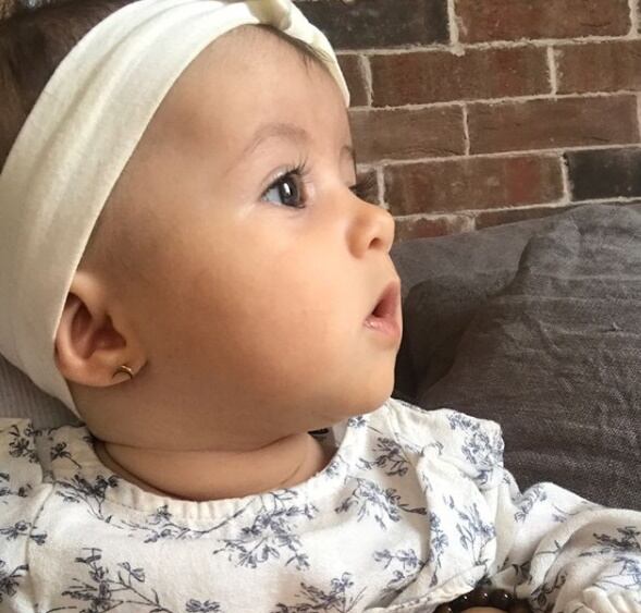 Las fotos más tiernas de Lúa Guerra Vega en su primer año