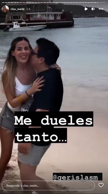 Claudia Wade dedica sensibles palabras de despedida a Gerardo Islas y comparte imagen conmovedora