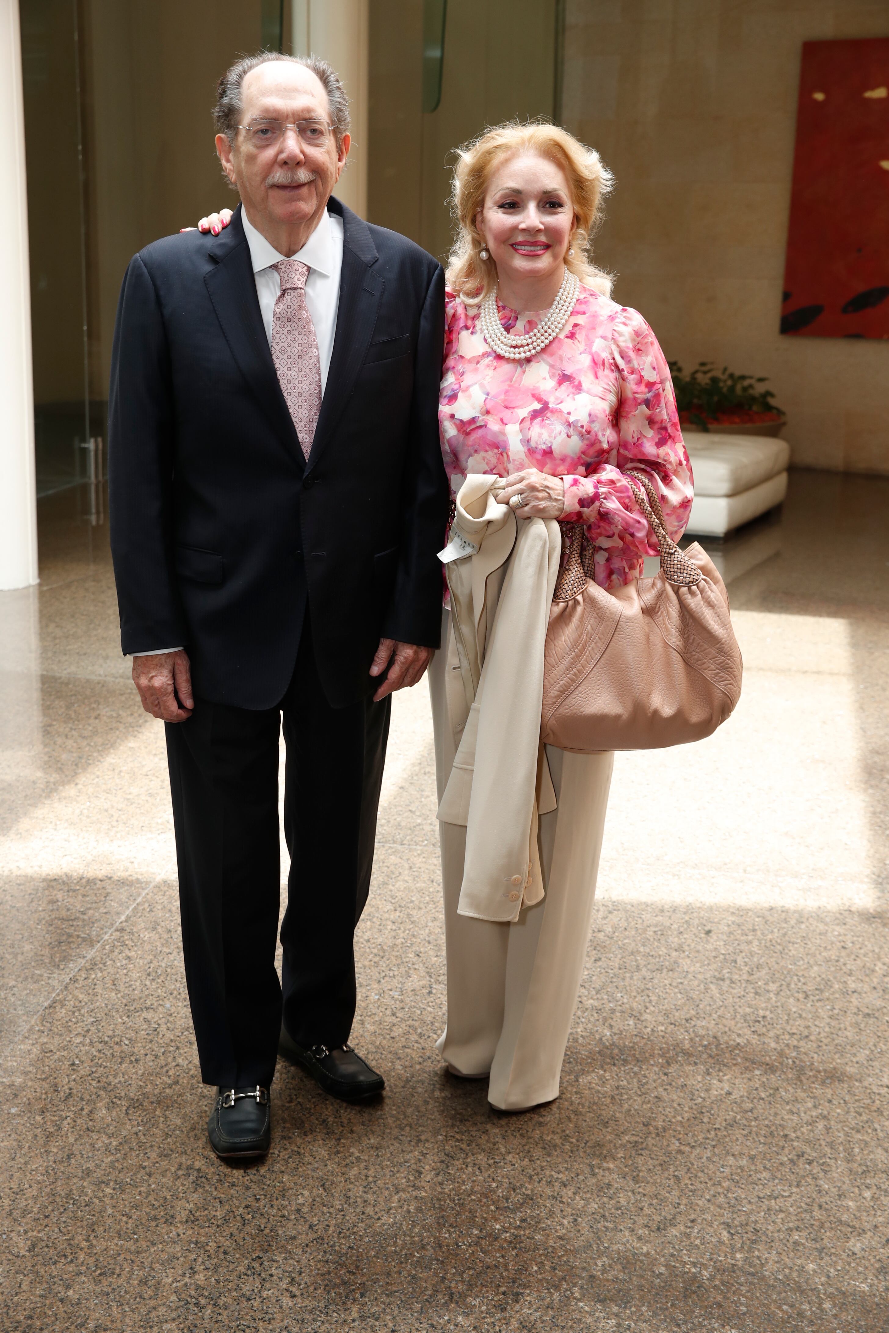 Fernando Santos y Adriana Garza de Santos. (Foto: Memo Treviño)