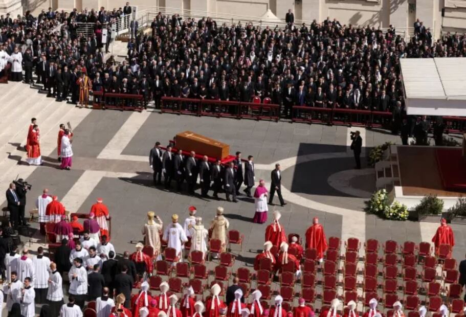 El funeral del papa Francisco en el Vaticano / Foto: Getty Images
