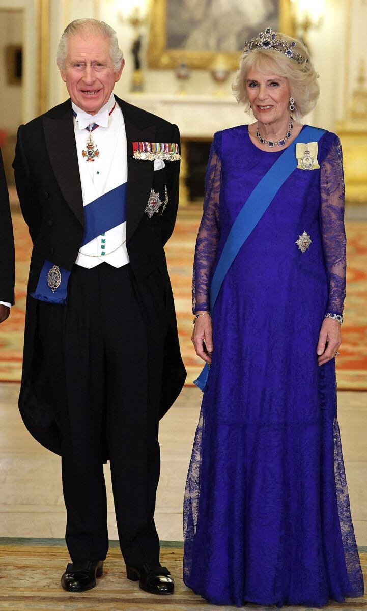 Kate Middleton, toda una princesa en el primer banquete de Estado del rey Carlos III