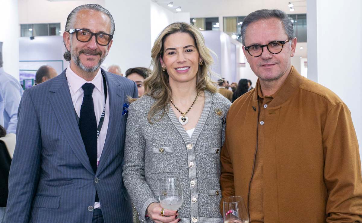 Enrique Rivero Lake, Lourdes y Oliver Fernández / Foto: Arturo Quintero