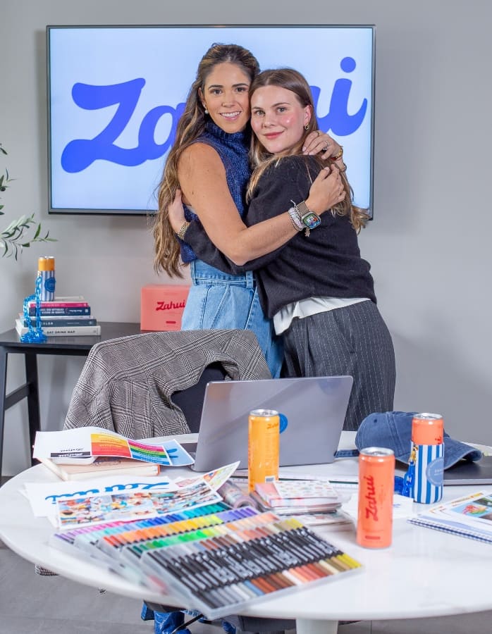 Perla Ealy Díaz y Valeria Navarro, creadoras de Zahui / Foto: Edgar Silva Fuentes S.