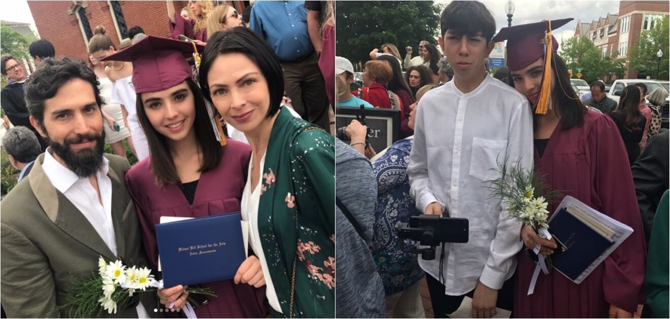 <p>María Ibarra del Villar estuvo acompañada de sus papás Benny Ibarra y Celina del Villar y de su hermano Mateo. <strong>(Fotos: Instagram)</strong></p>
