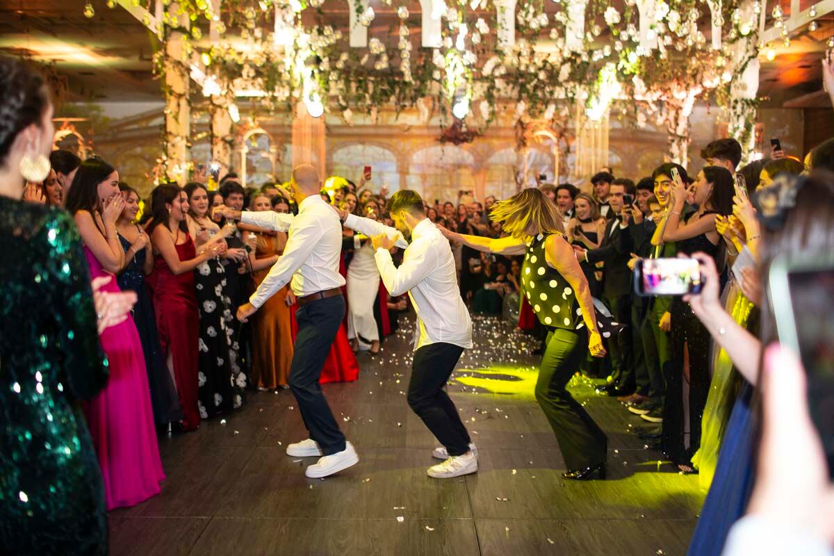 En plena fiesta. (Foto: Esteban Torreblanca)