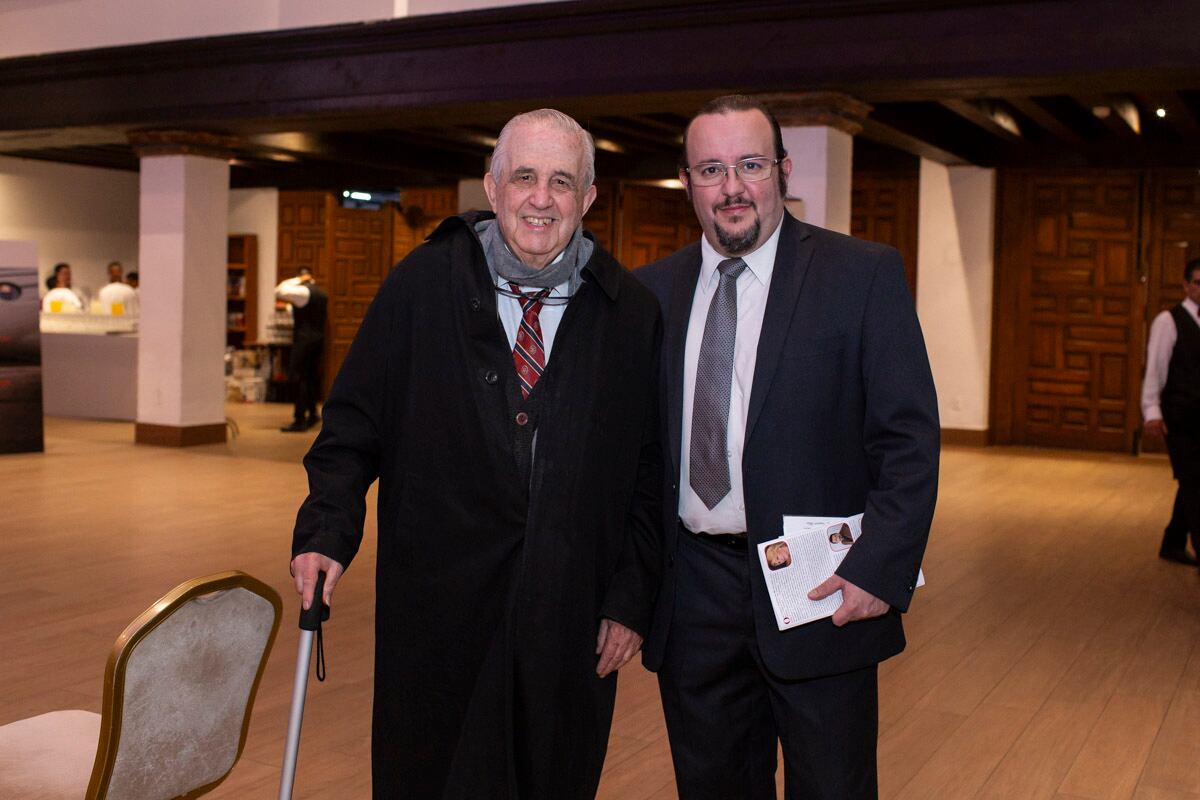 Carlos Esteva Loyola y José Carlos Esteva. (Foto: Esteban Torreblanca)